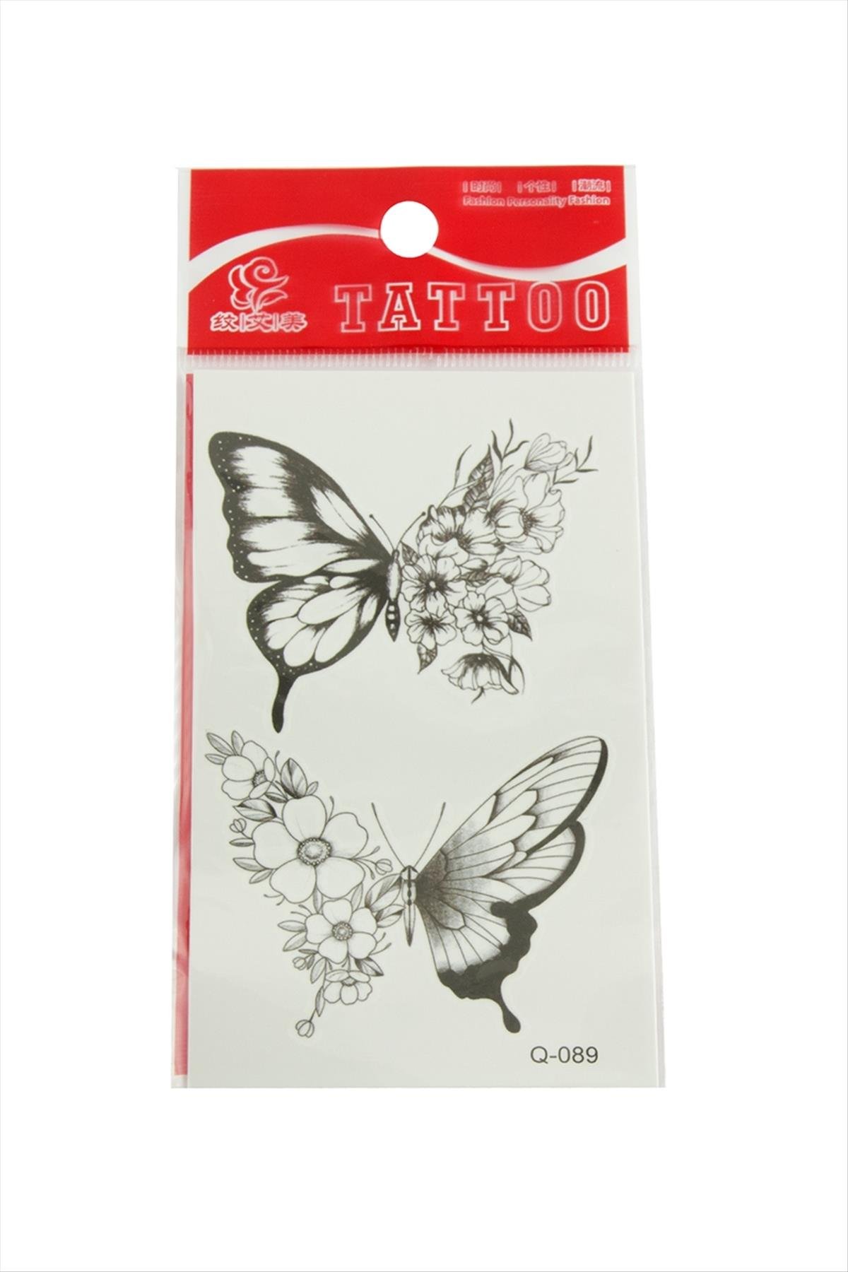 Kelebek Tattoo Dövme Sticker