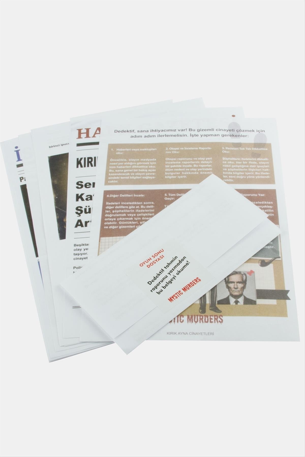 Kırık Cinayetleri Dedektif Dava Çözme Oyunu