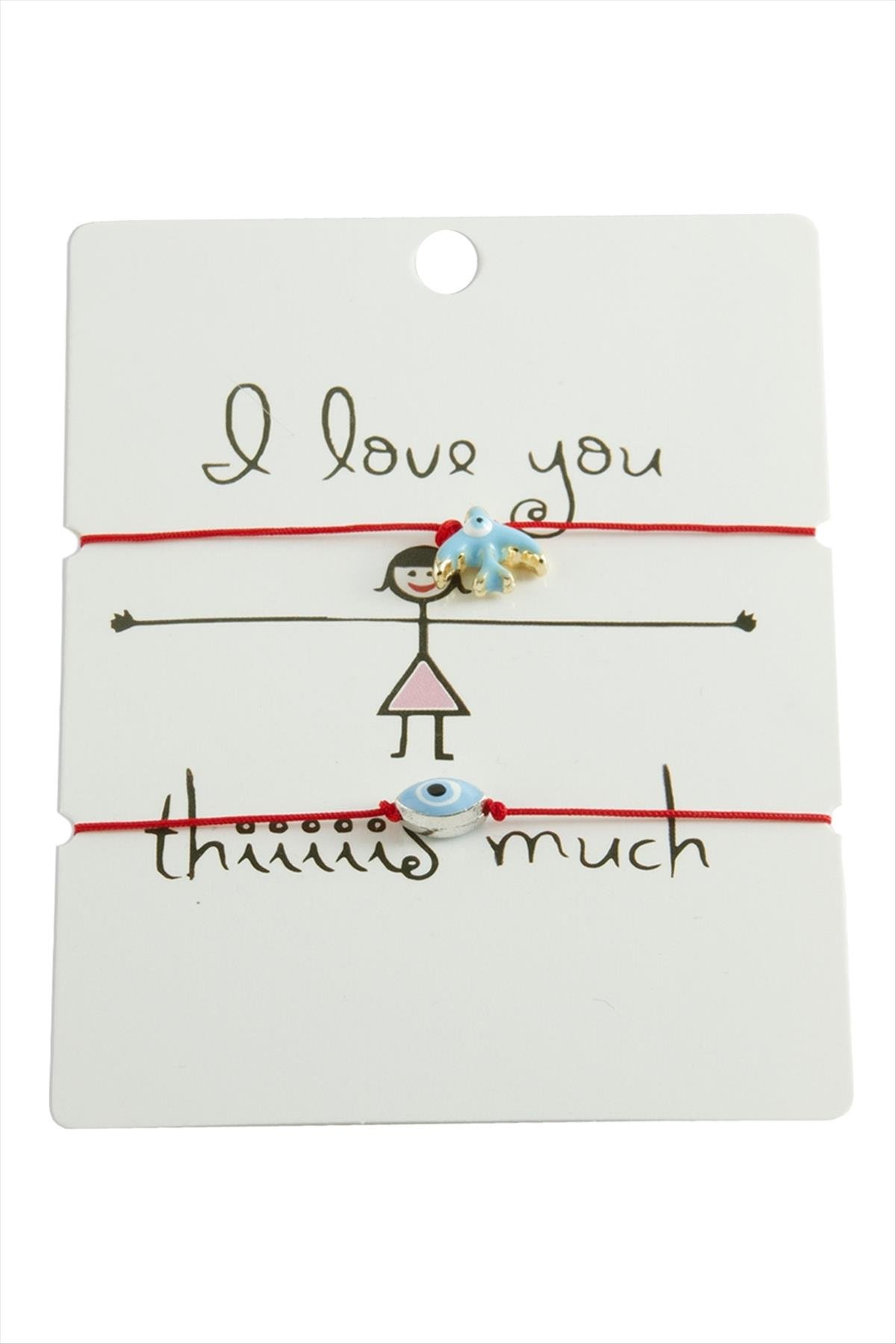 Kırlangıç Nazar İp Bileklik 2 Adet