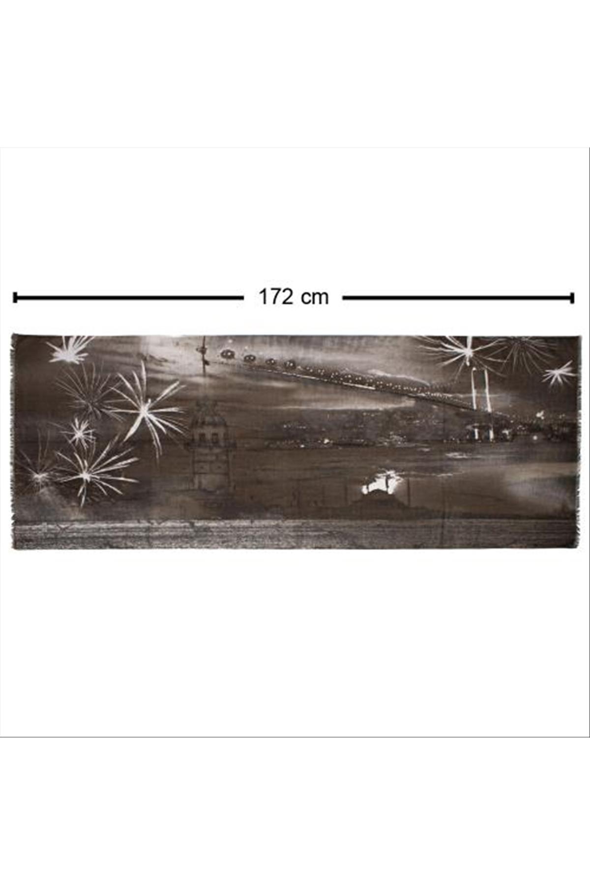 Kız Kulesi Eşarp Şal