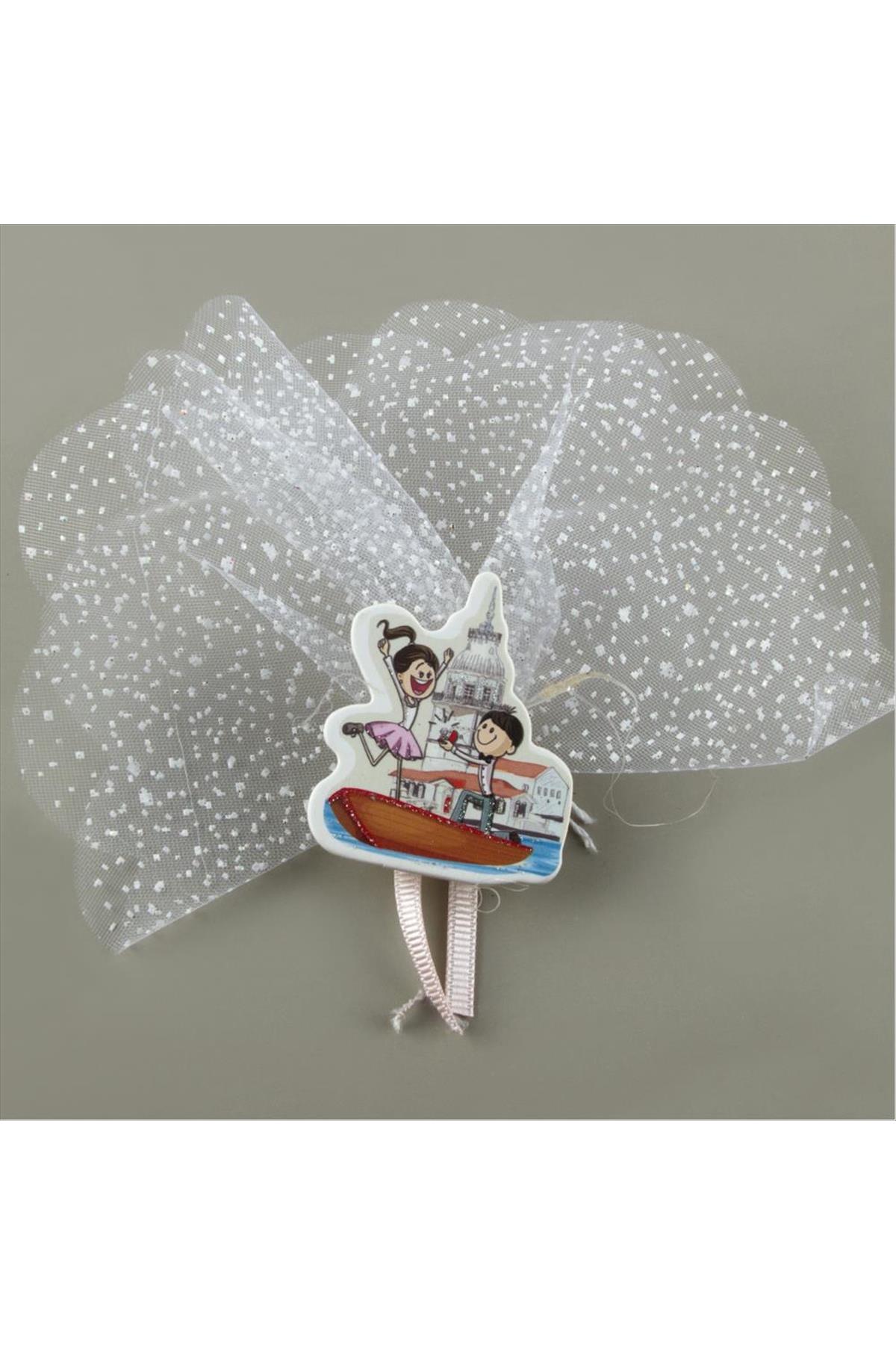 Kız Kulesi Figürlü Dolap Süsü