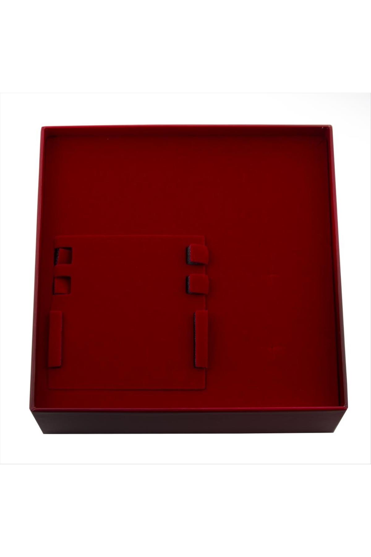 Kolye Küpe Saat Set Kutusu