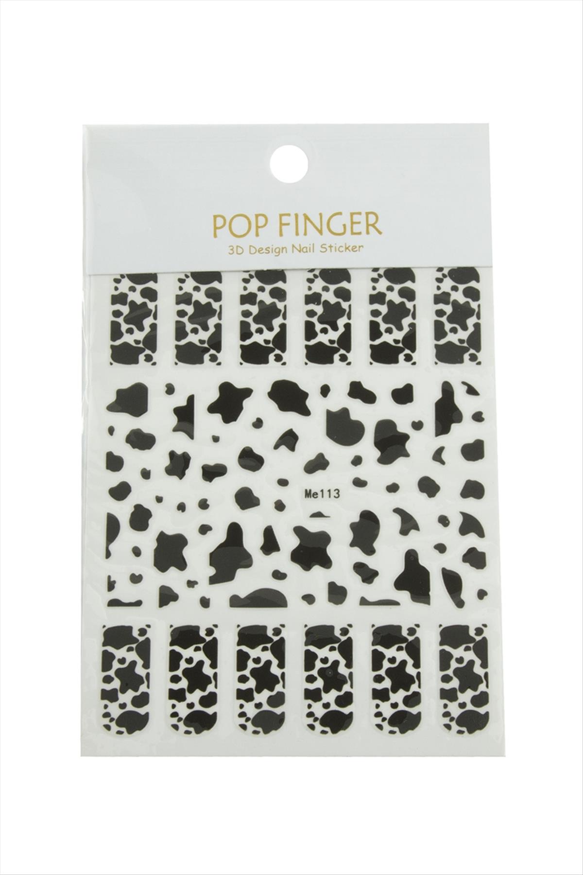 Leke Desenli Tattoo Dövme Sticker