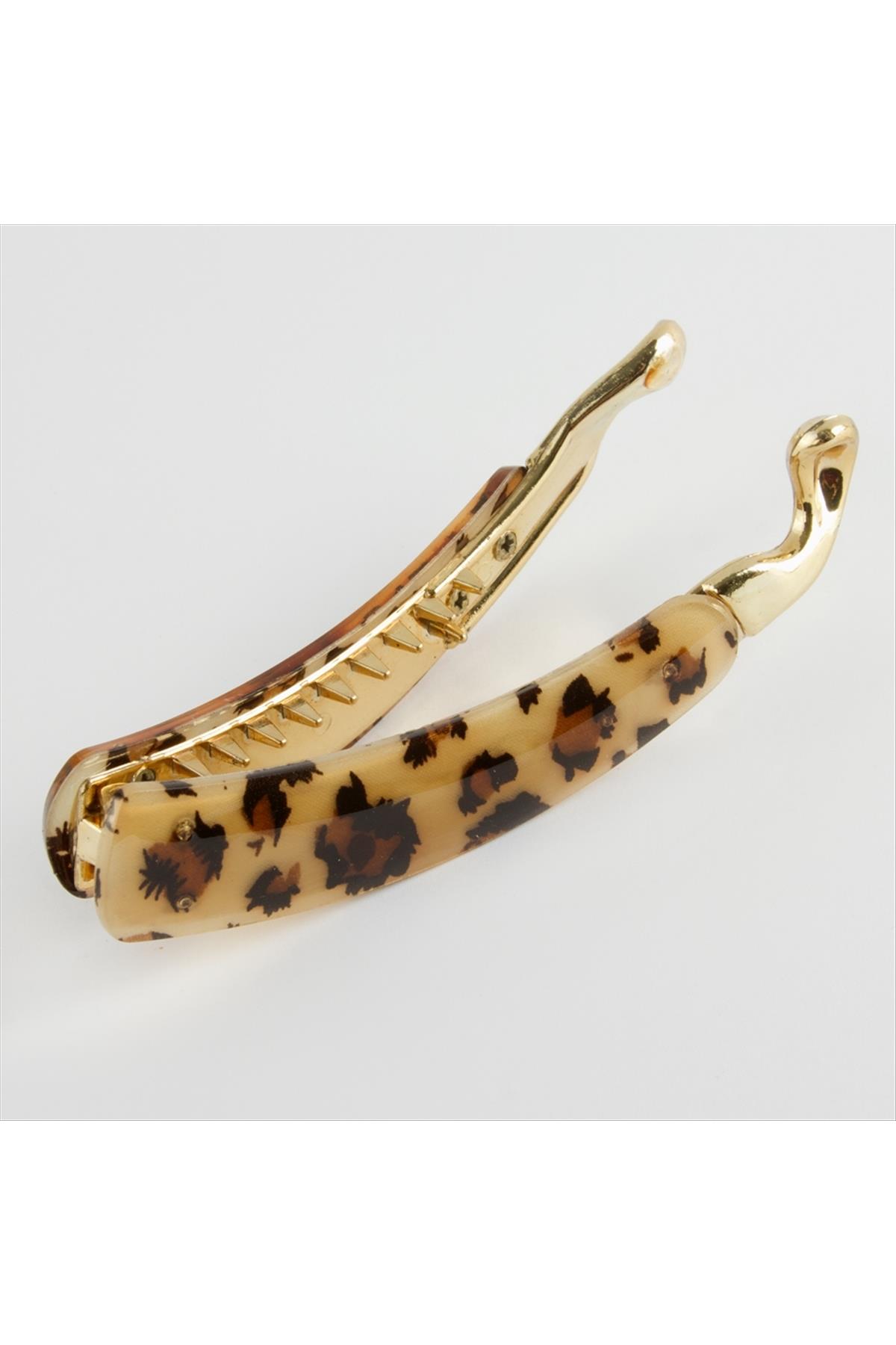 Leopar Desenli Muz Toka