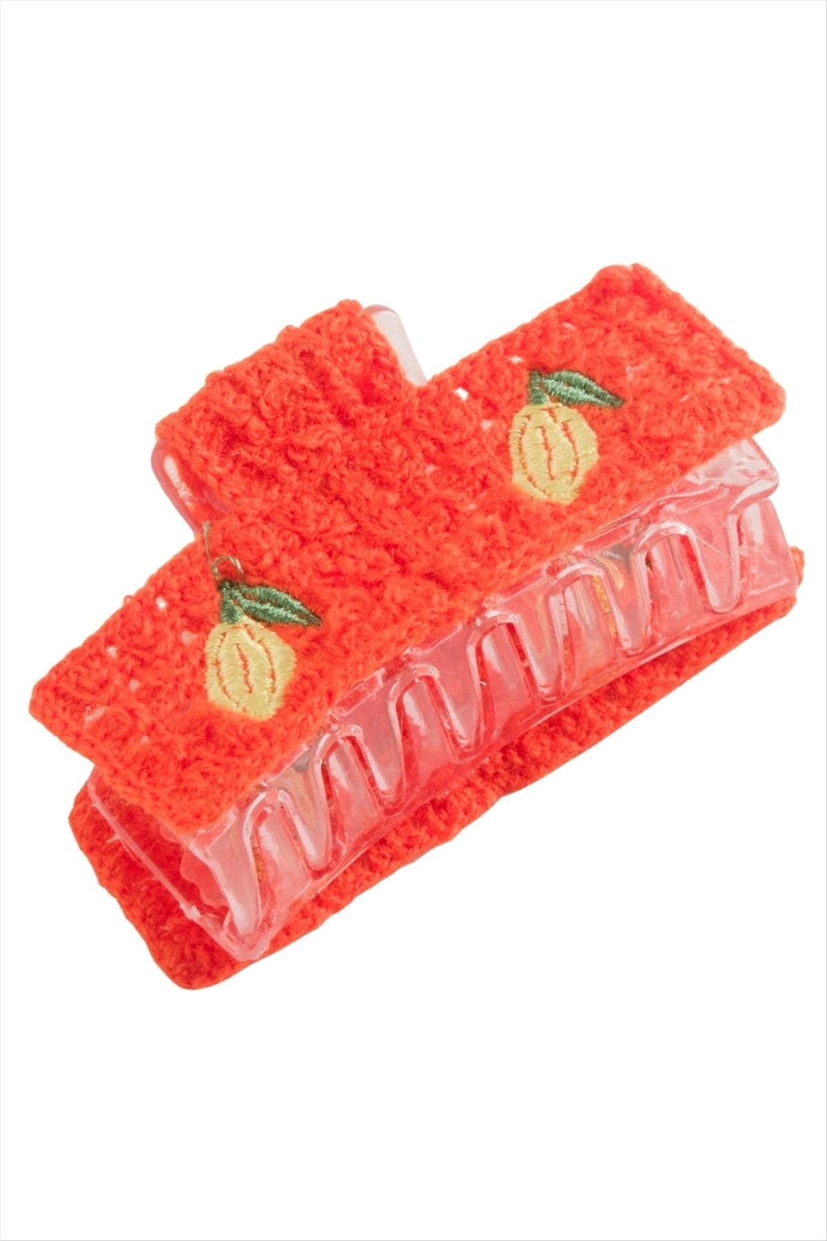 Limon Örgülü Mandal Toka 8 cm