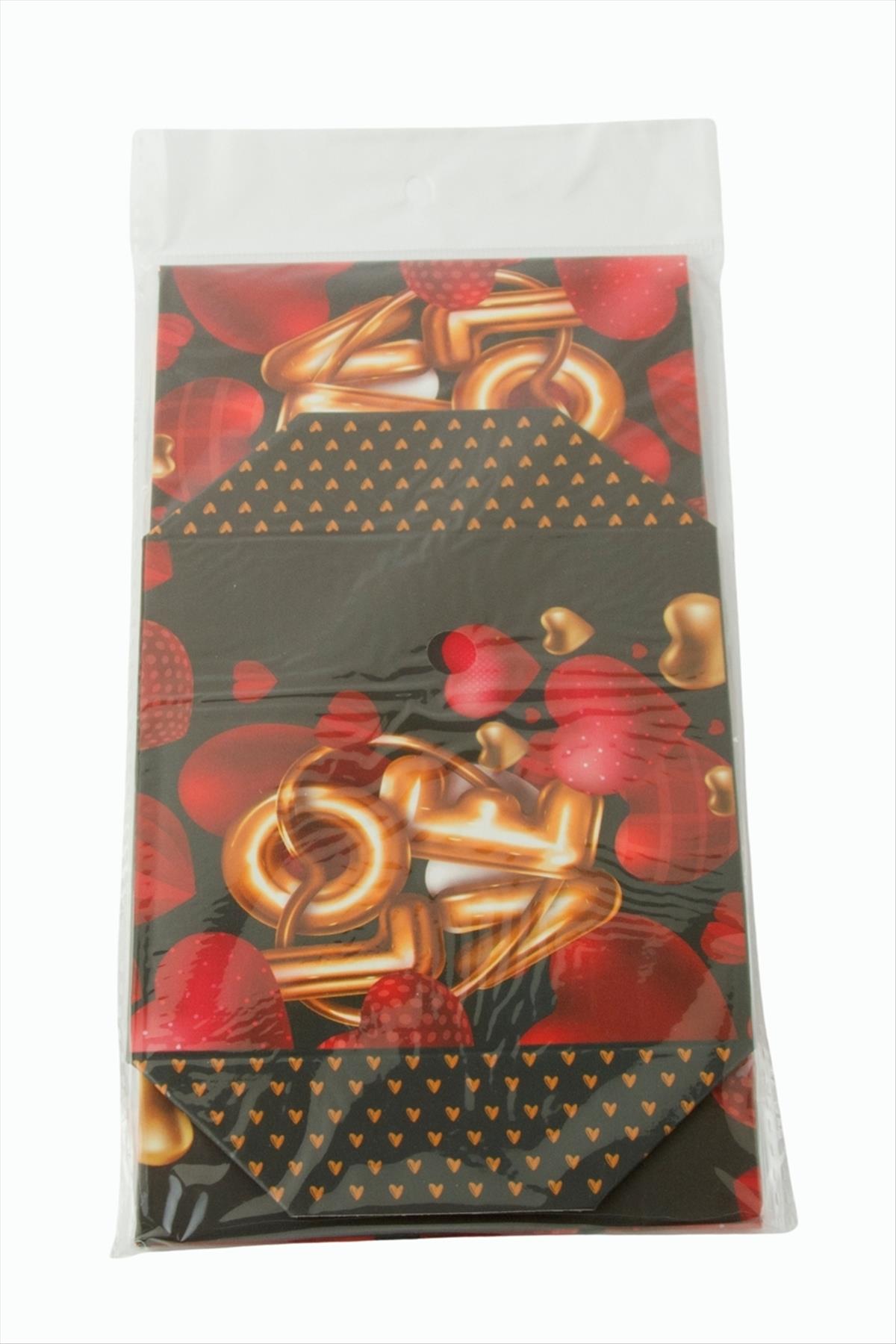 Love Yazılı Kare Hediyelik Kutu 10 cm