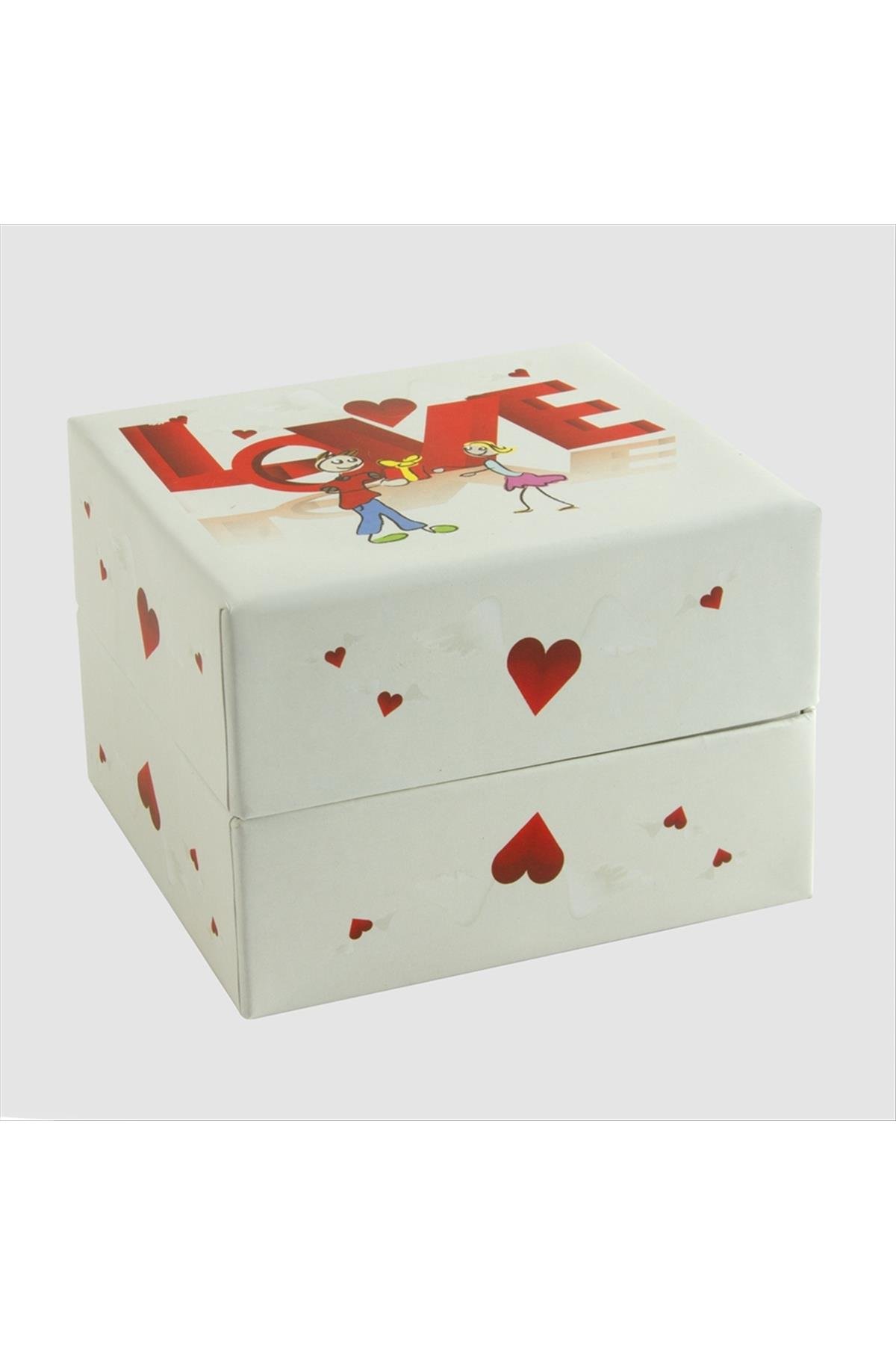 Love Yazılı Saat Kutusu