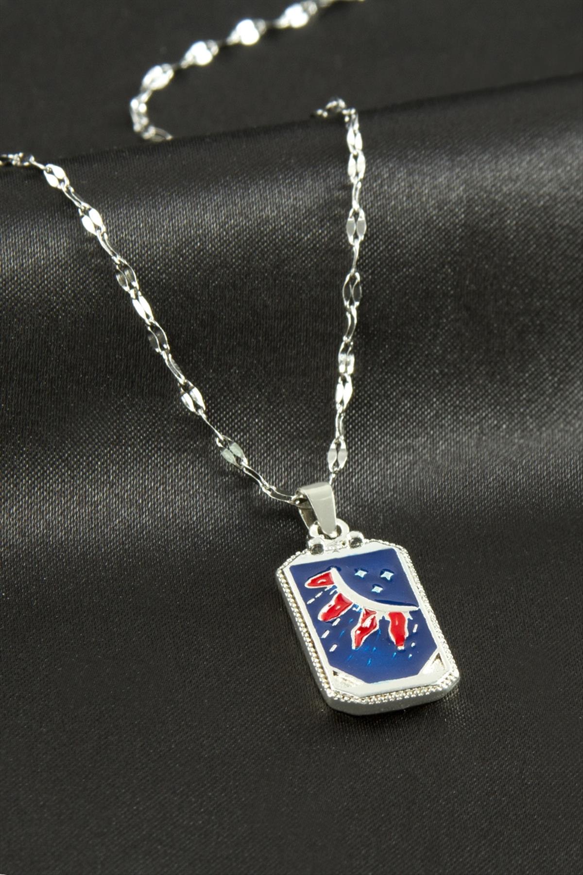 Lüks Çelik Tarot Kolye