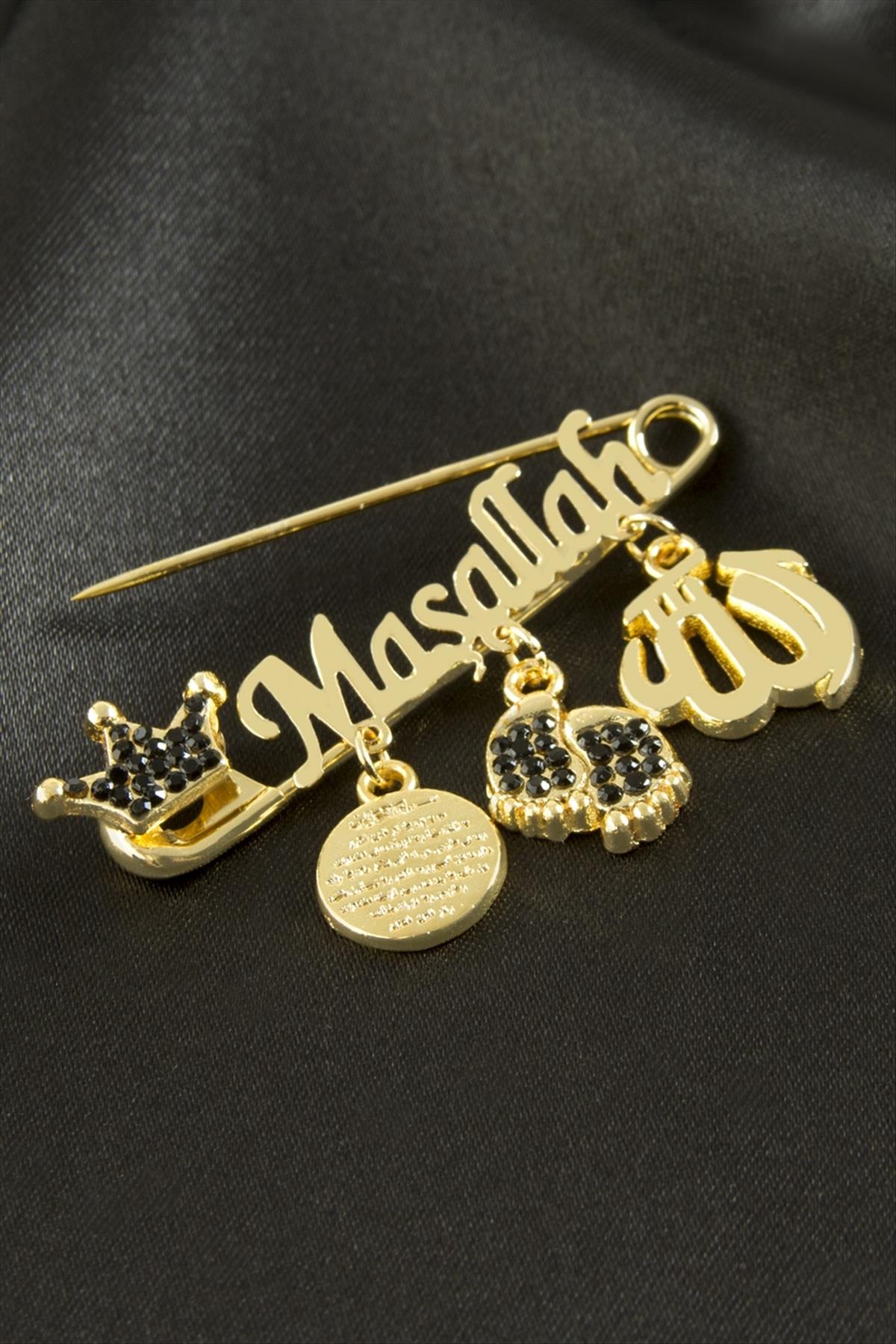 Maşallah Yazılı Broş