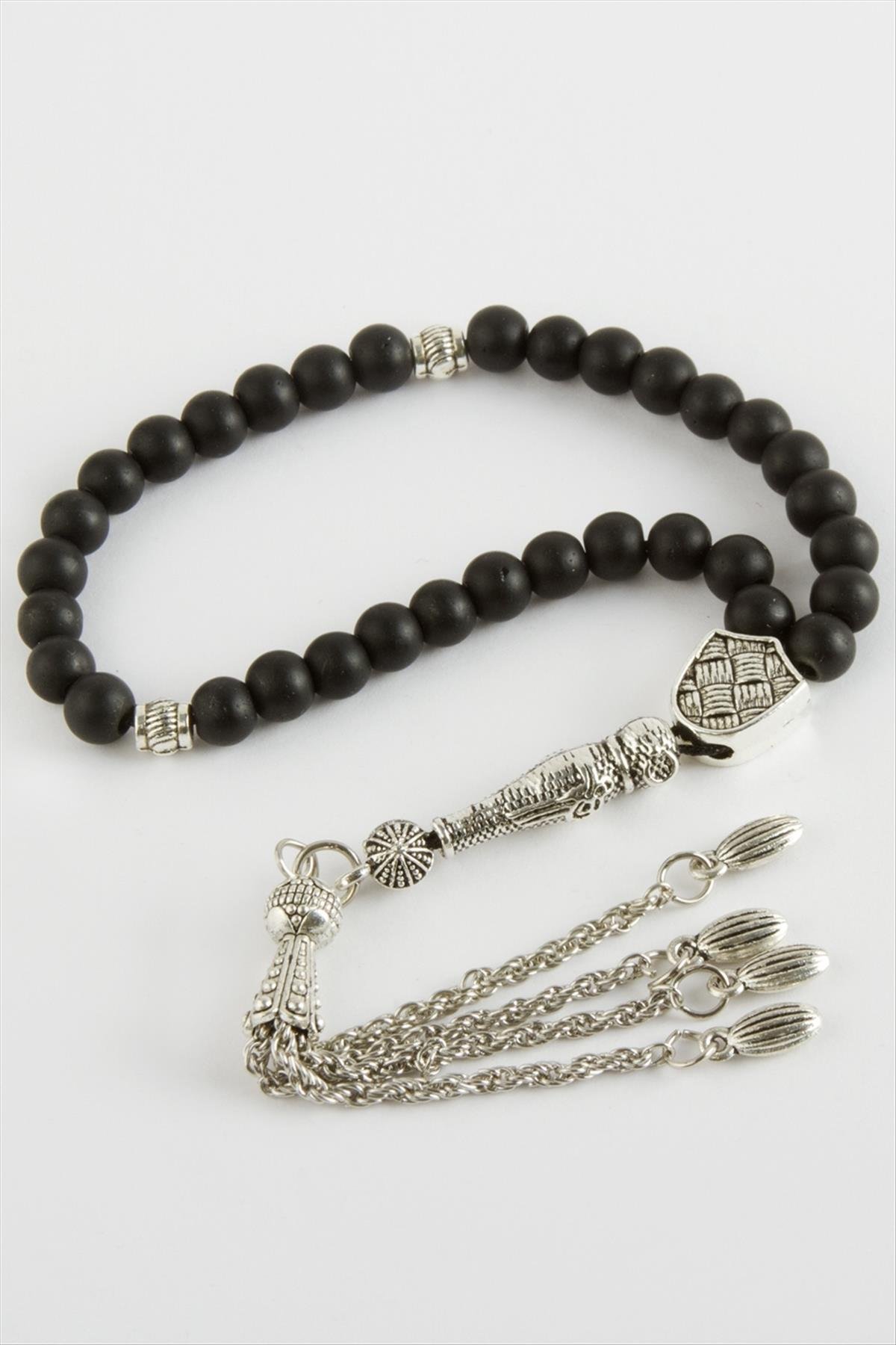 Mat Onix Doğaltaş Tesbih 6 mm