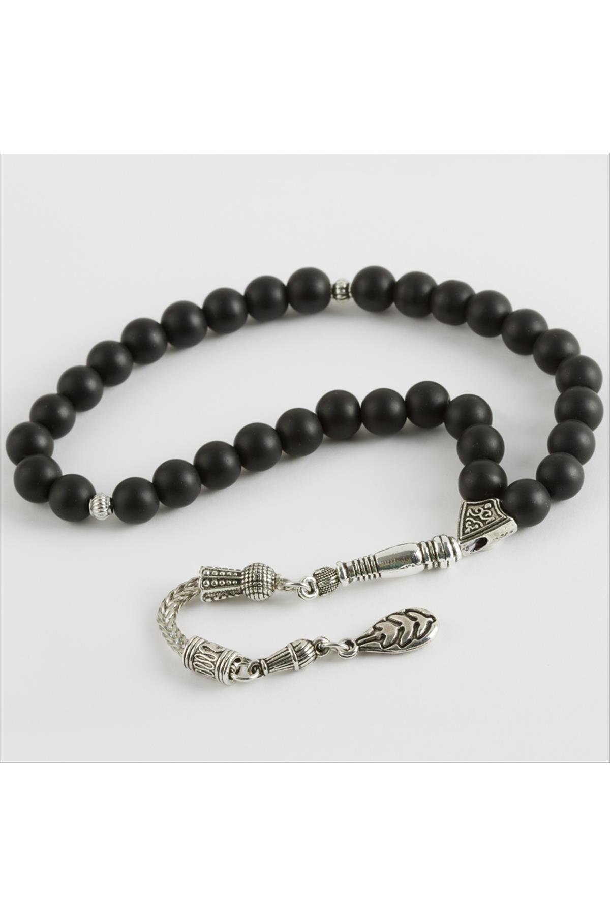 Mat Onix Doğaltaş Tesbih 8 mm