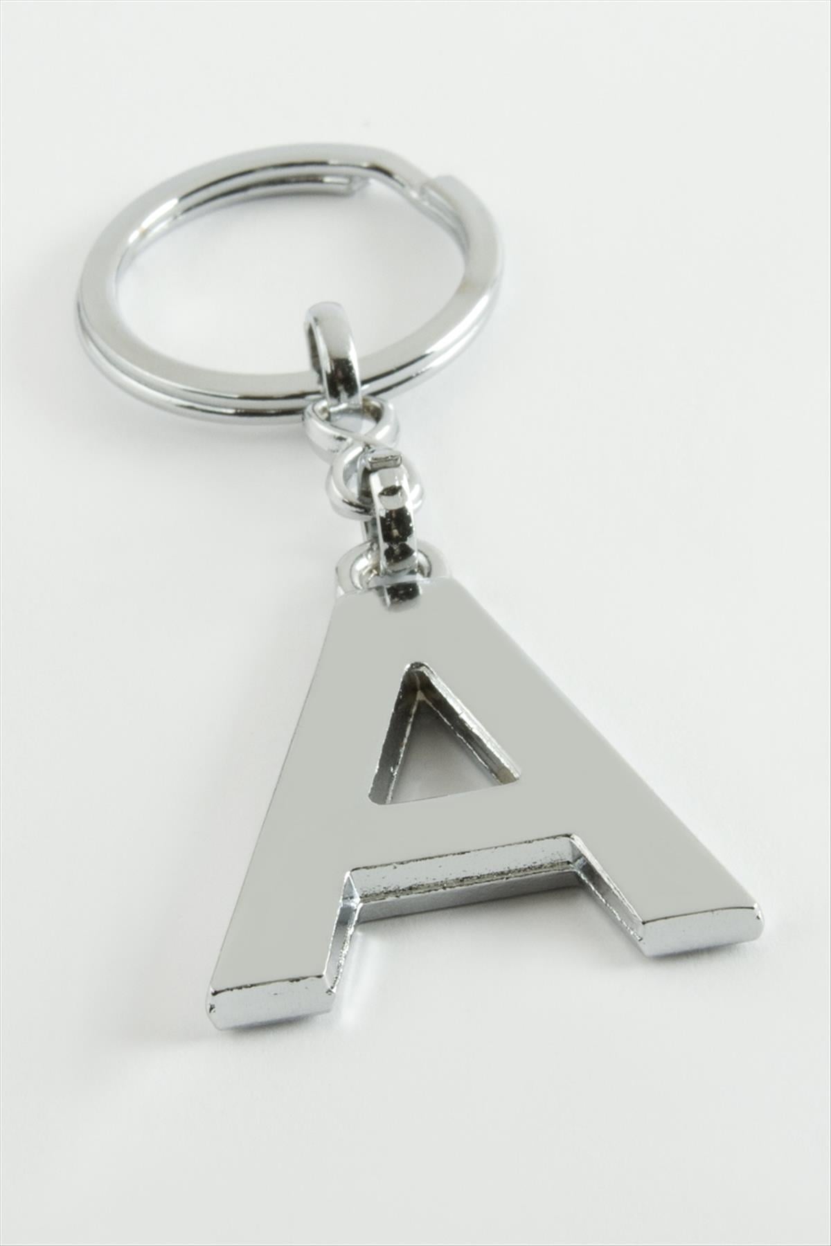 Metal Harf Anahtarlık