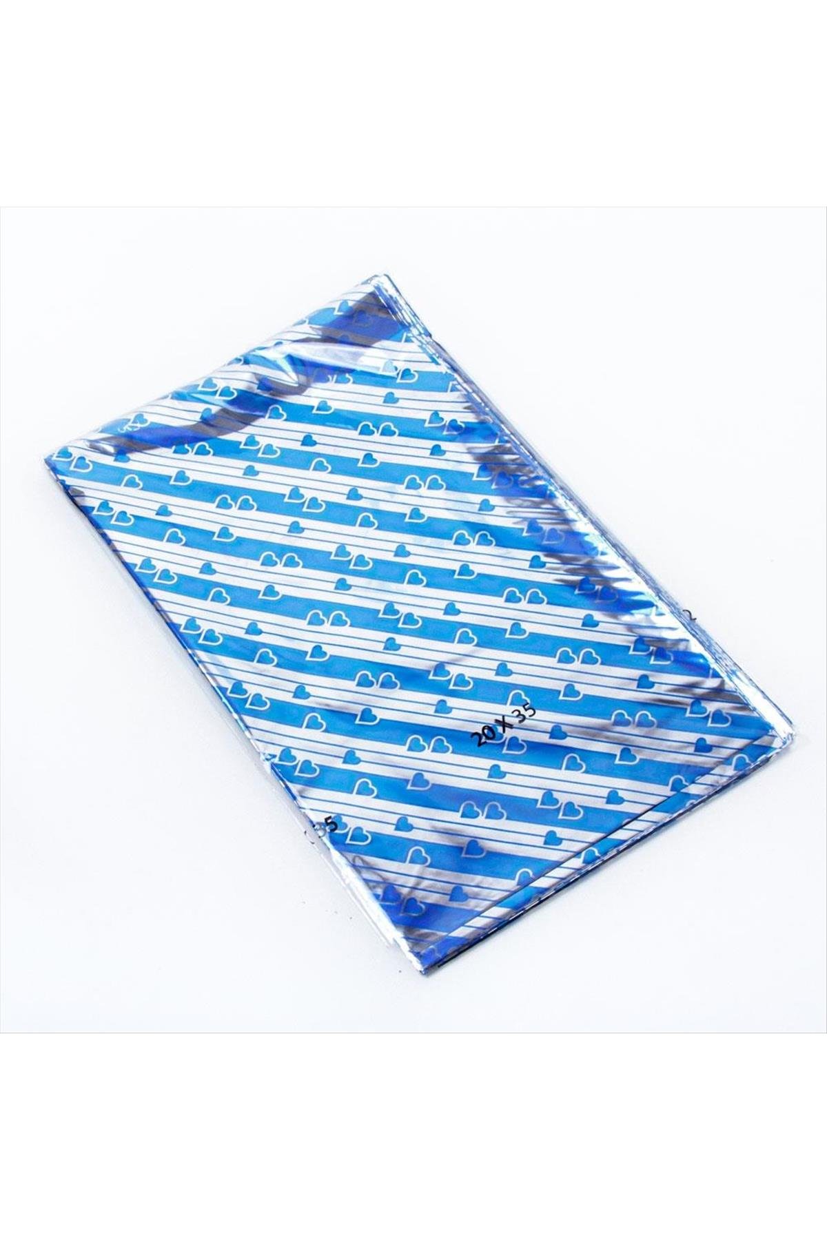 Metalize Hediye Poşet Paketi 100'lü (20*35)