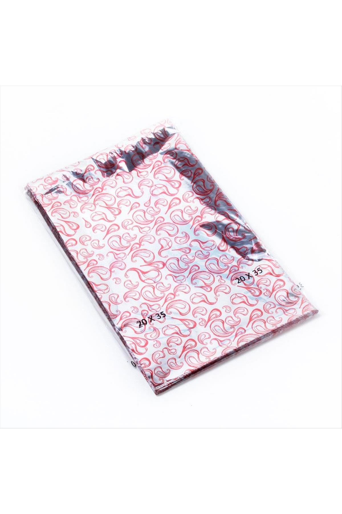 Metalize Hediye Poşet Paketi 100'lü (20*35)