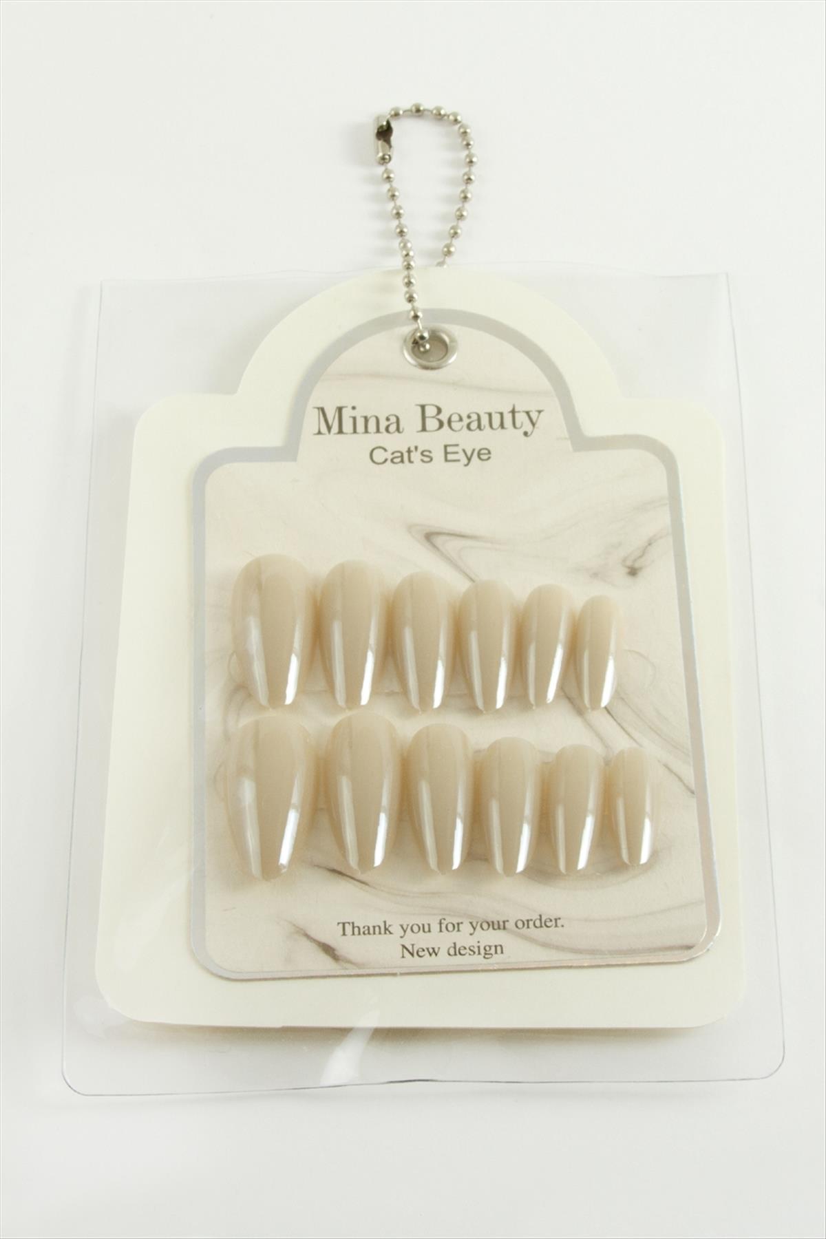 Mina Beauty Kedi Gözü Takma Tırnak