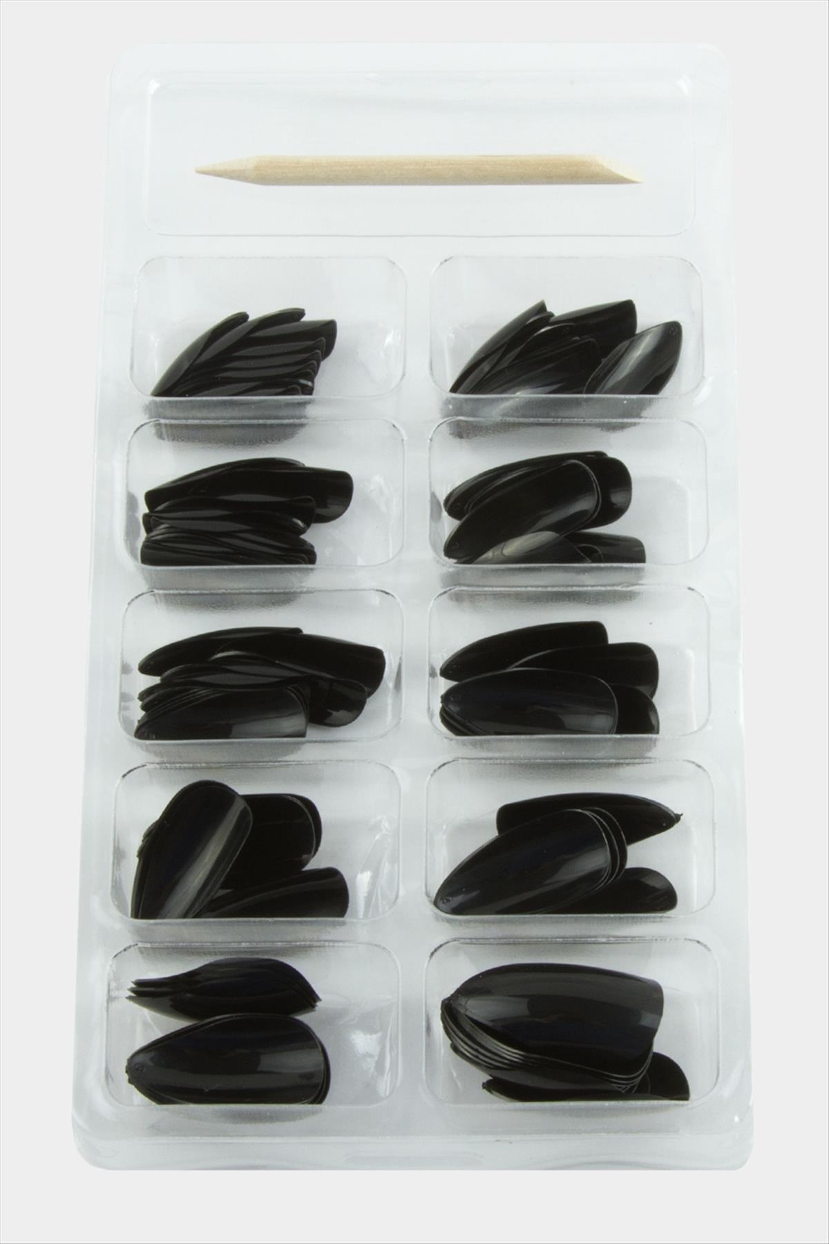 Misyul Badem Parlak Takma Tırnak 100 Adet