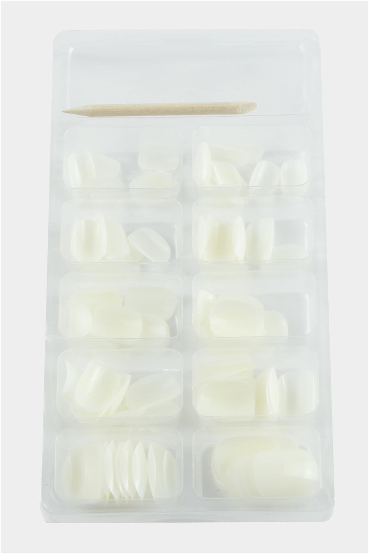 Misyul Küt Oval Takma Tırnak 100 Adet