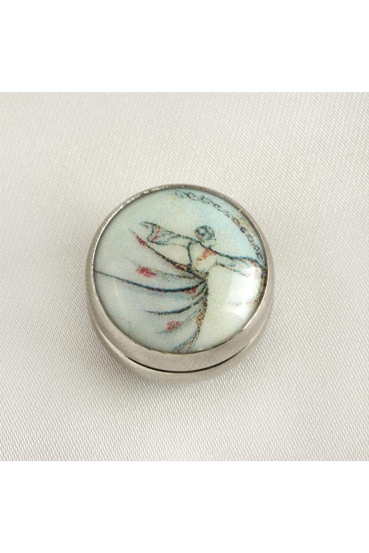 Modelli Eşarp Mıknatısı 1,5 cm