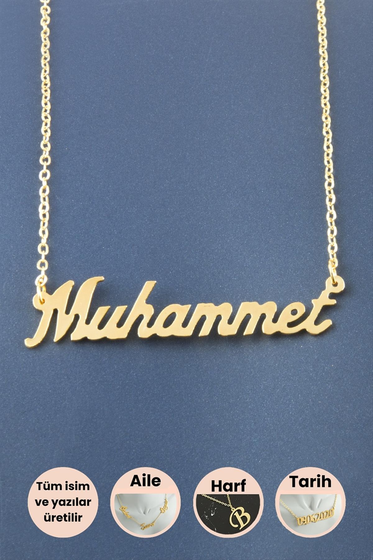 Muhammet İsimli Kolye