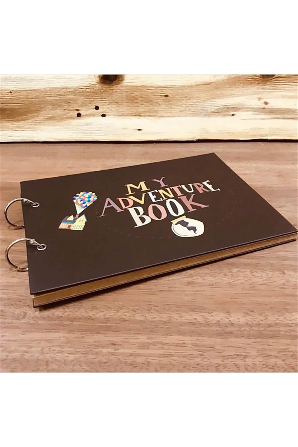 My Adventure Book (Macera Kitabı) Özel Tasarım Defter ve Fotoğraf Albümü