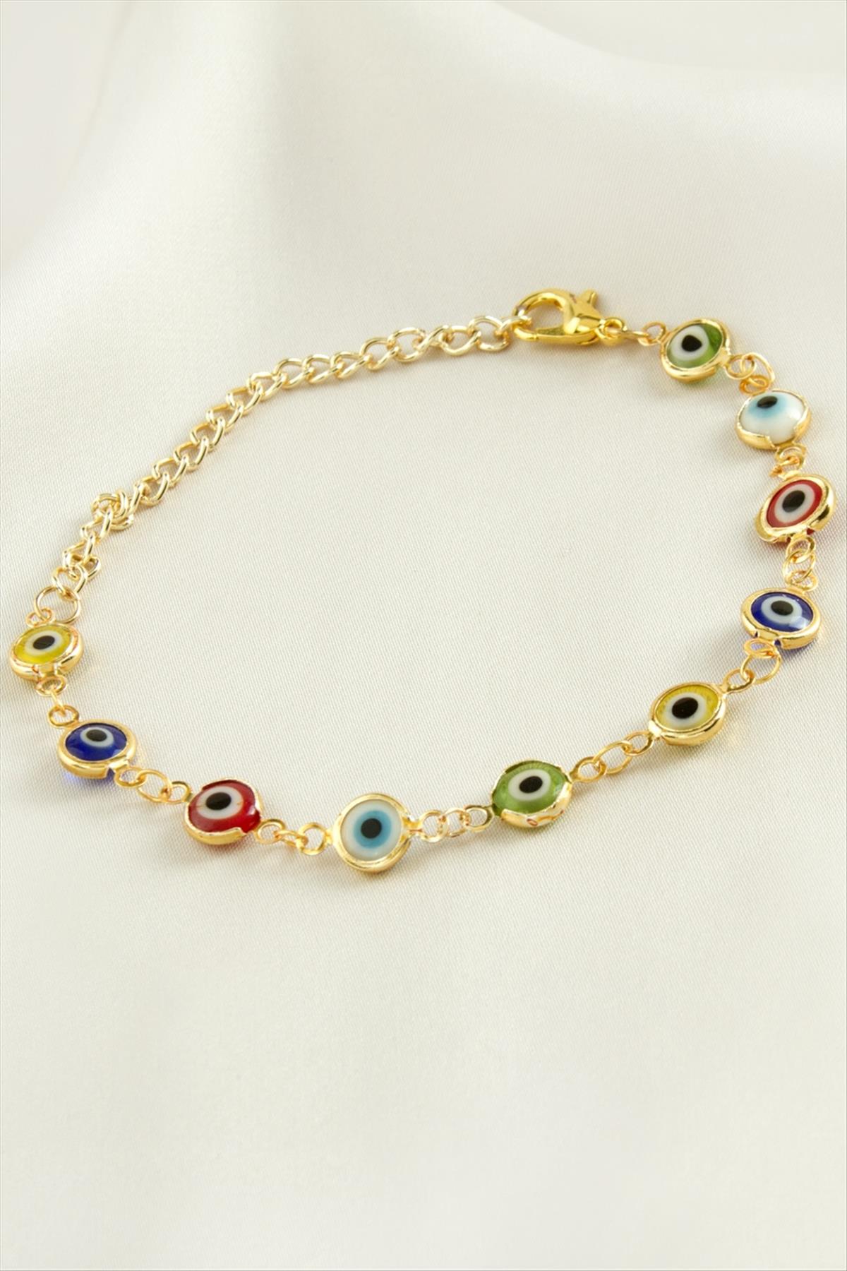 Nazar Boncuk Mineli Bileklik