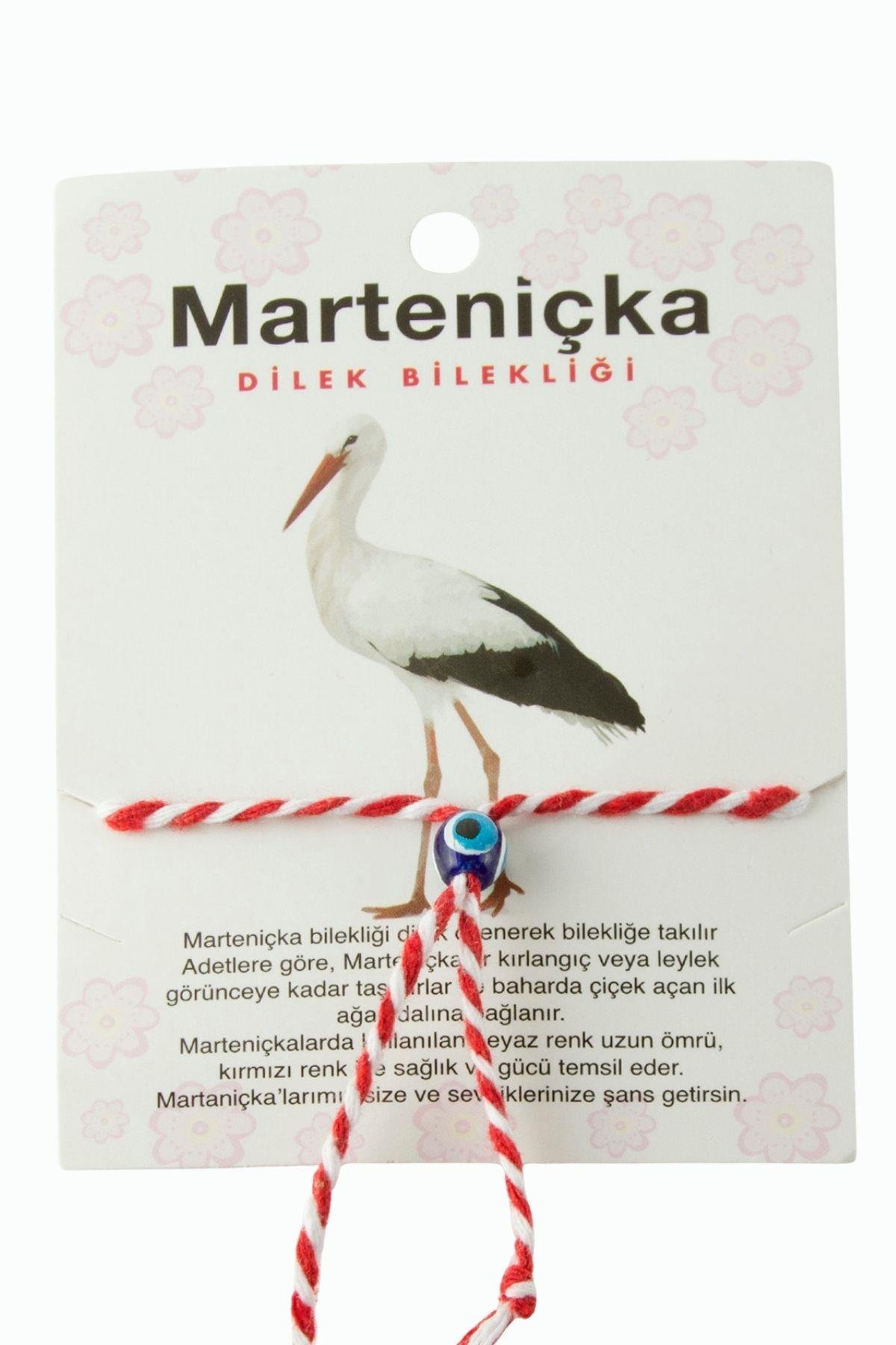 Nazar Boncuklu Marteniçka Bileklik ( Toptan marteniçka bileklik)