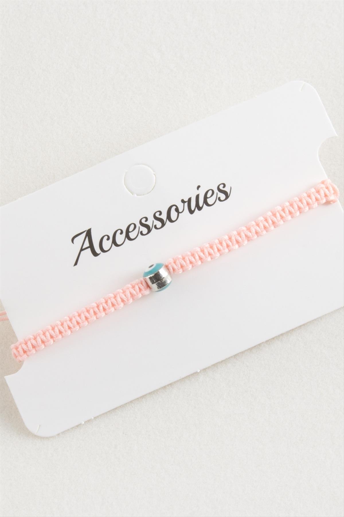 Nazar Makrome Örgülü Bileklik