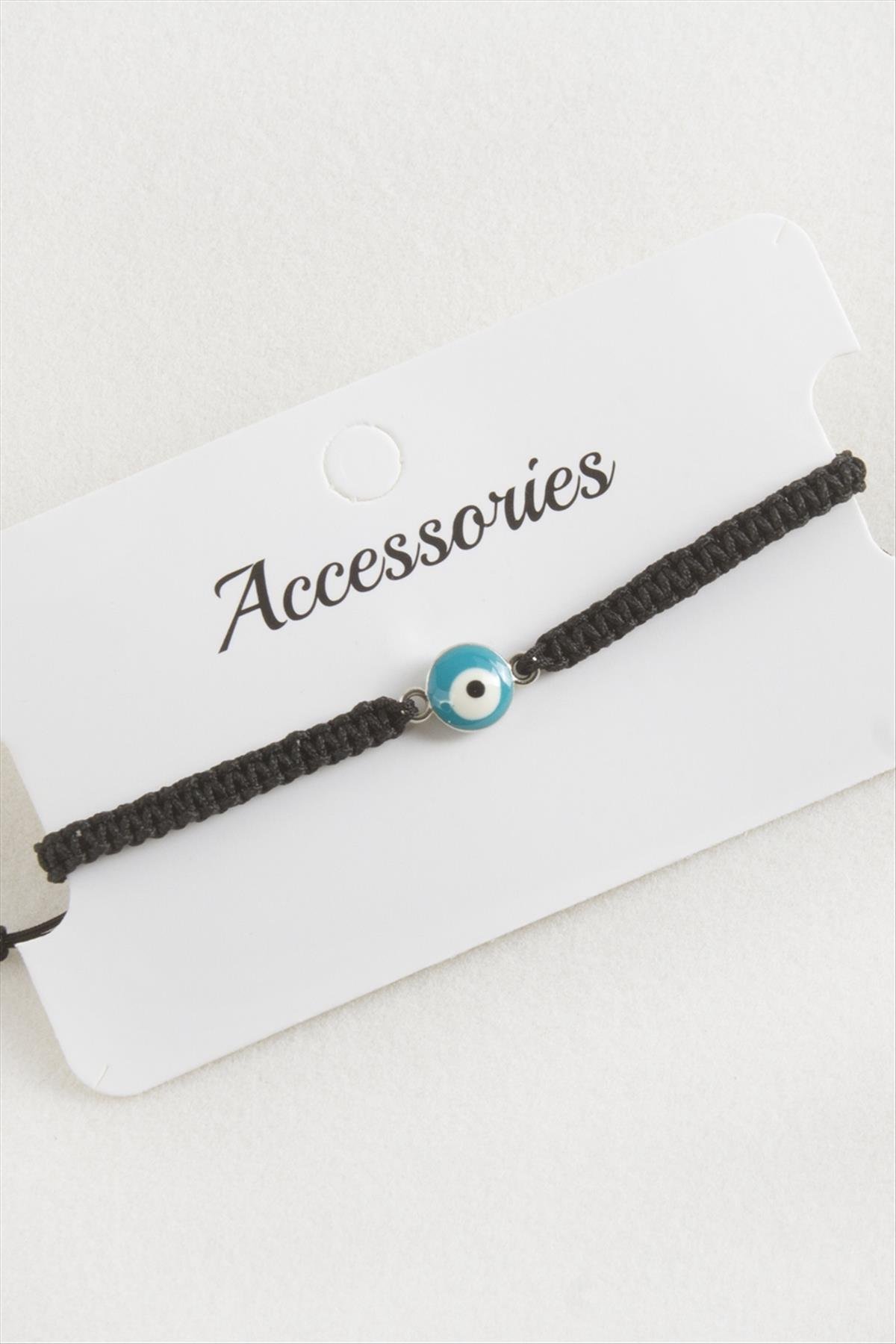 Nazar Makrome Örgülü Bileklik