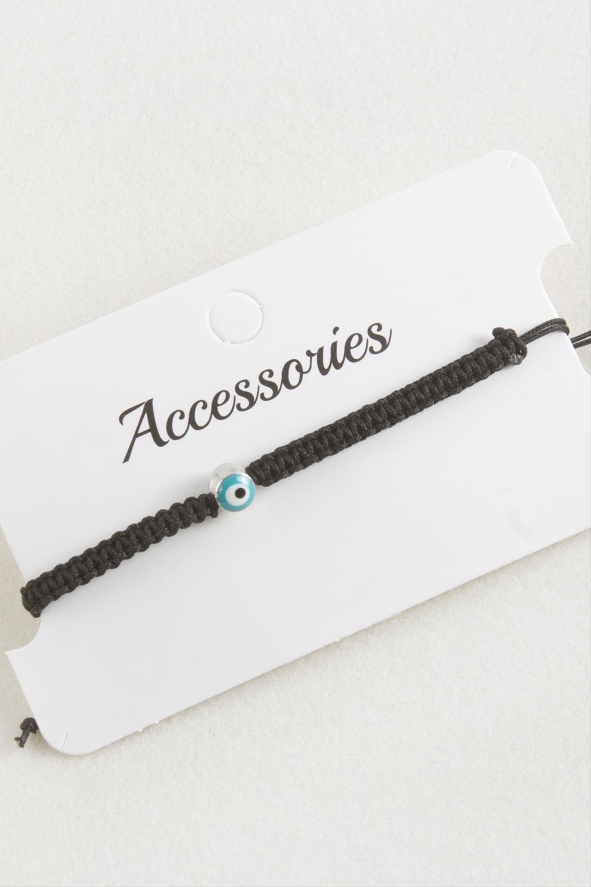 Nazar Makrome Örgülü Bileklik