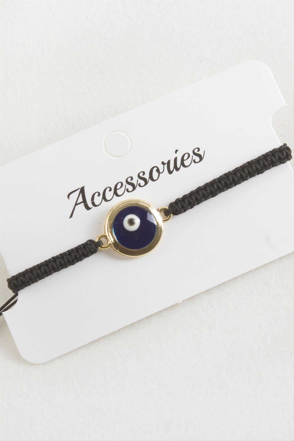 Nazar Makrome Örgülü Bileklik