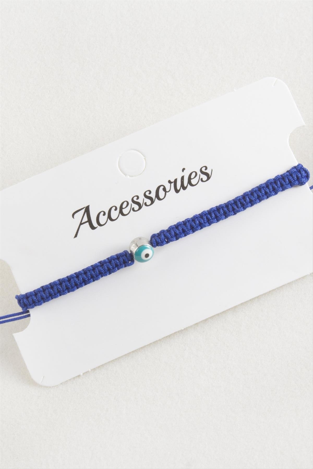 Nazar Makrome Örgülü Bileklik