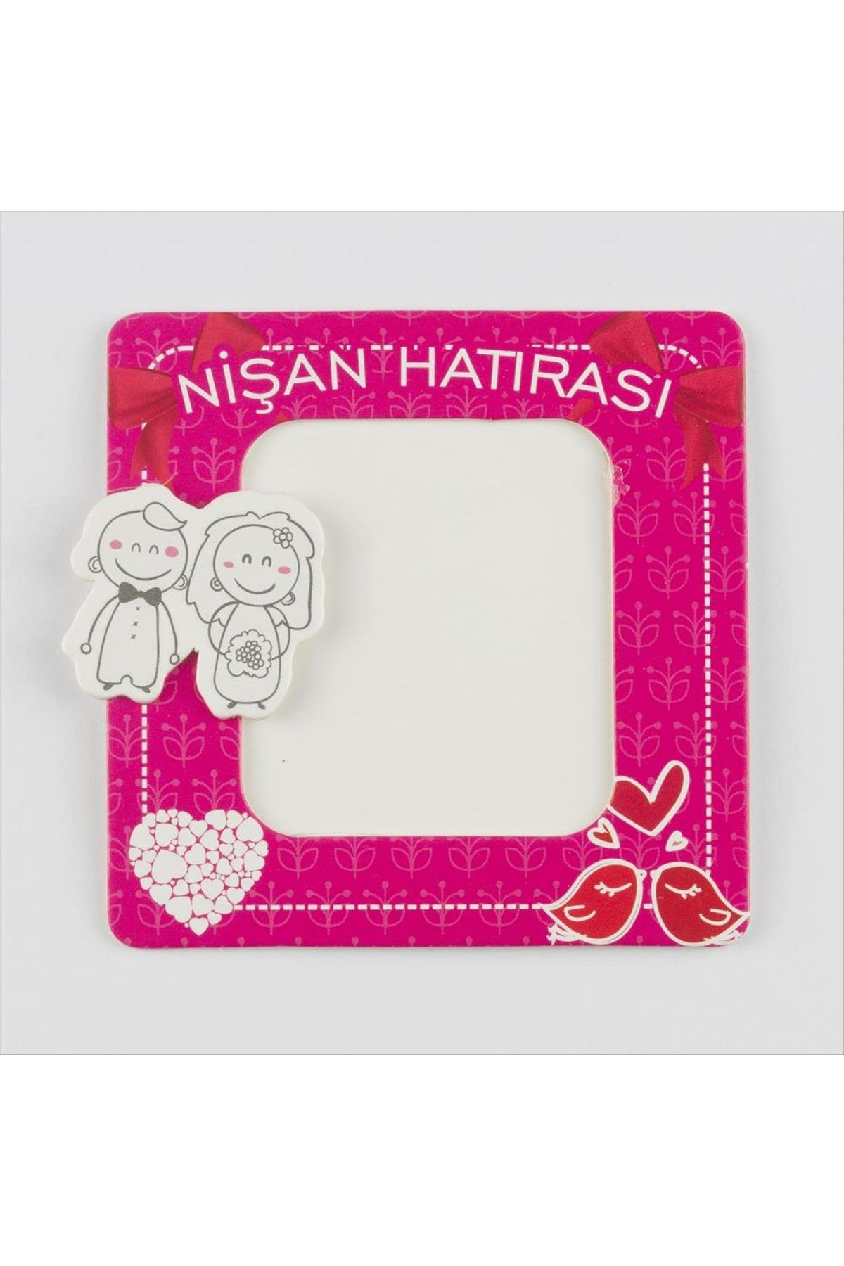 Nişan Hatırası Magnet Karton Çerçeve