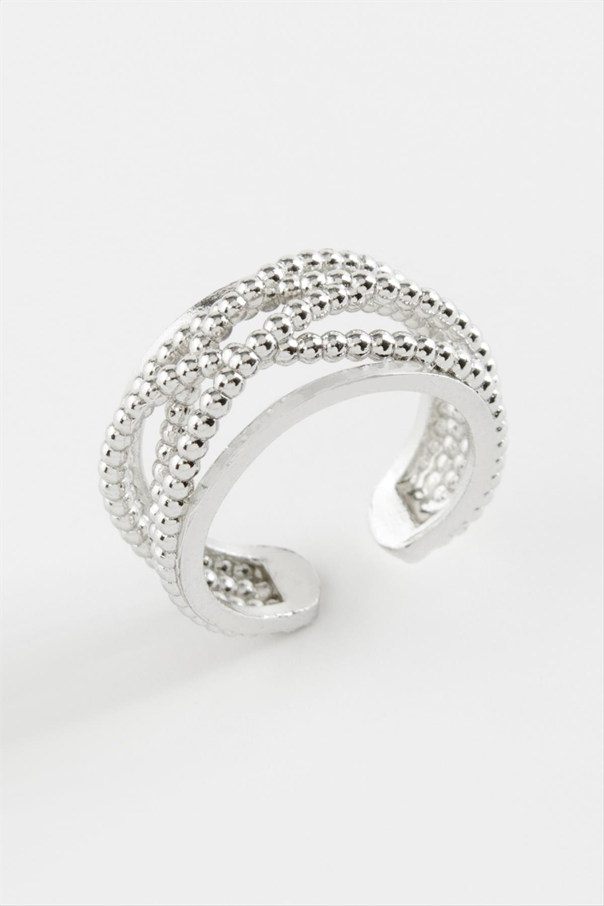 Noktalı Metal Yüzük