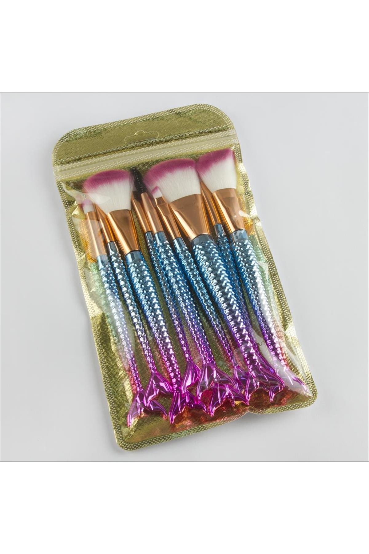 Ocean 10'lu Balık Makyaj Fırça Seti