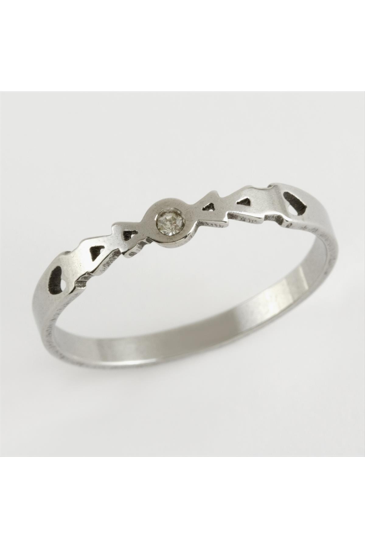 Ok Lüks Çelik Yüzük