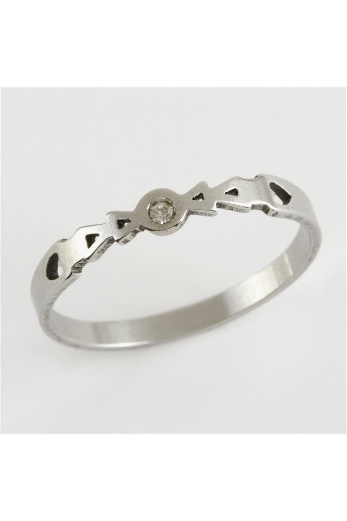 Ok Lüks Çelik Yüzük