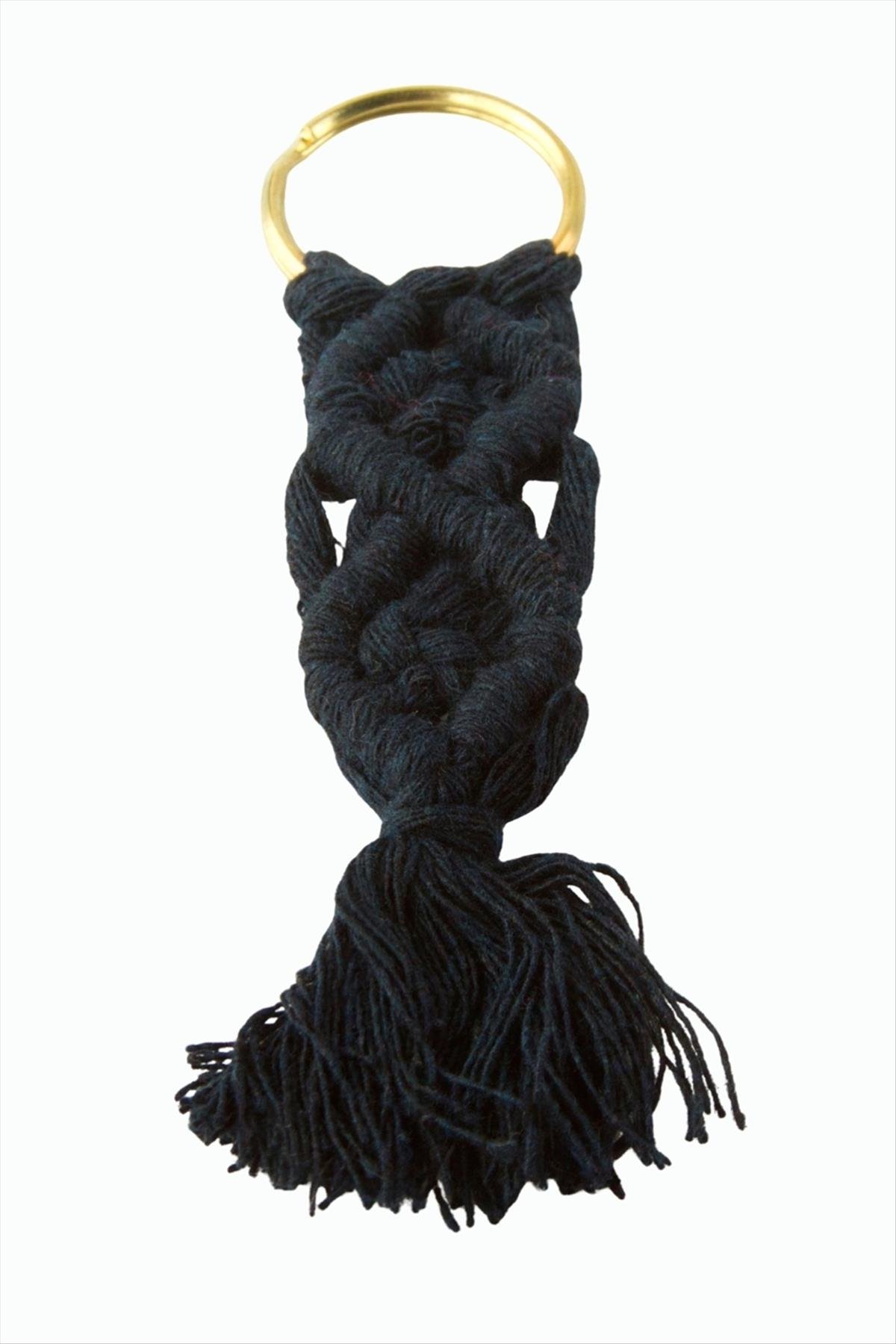 Örgülü İpli Anahtarlık