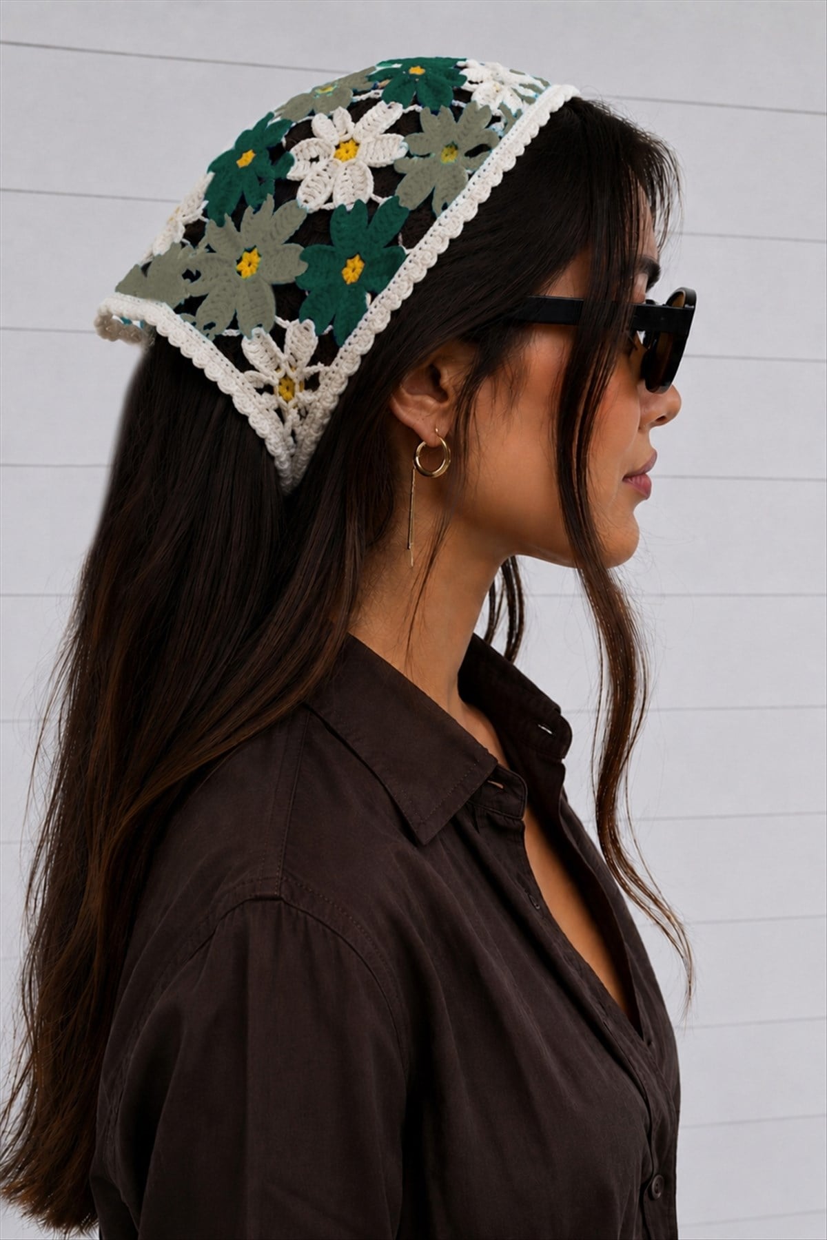 Örme Bohem Bandana