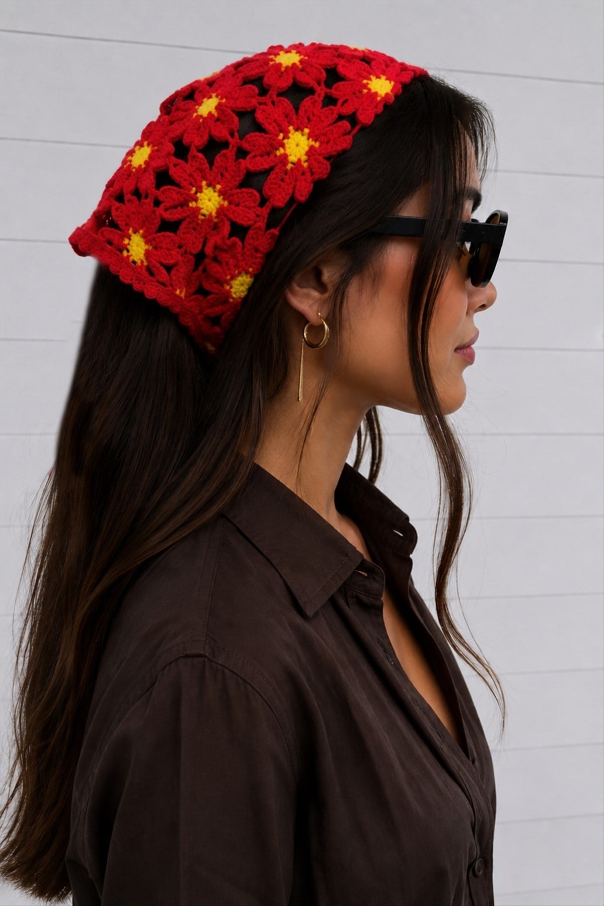 Örme Bohem Bandana