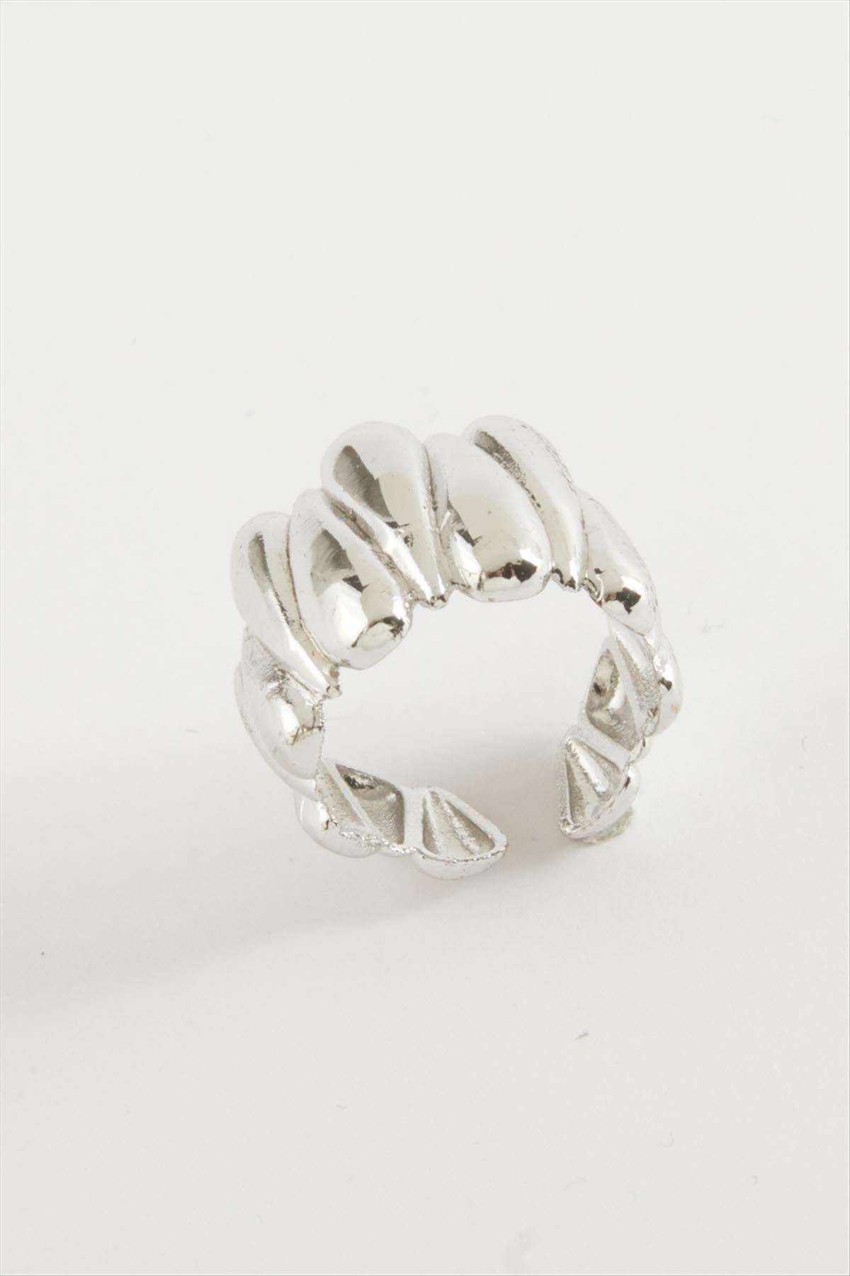 Oval Metal Yüzük