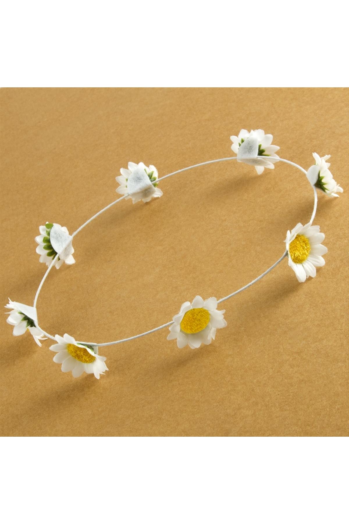 Papatya Çember Taç