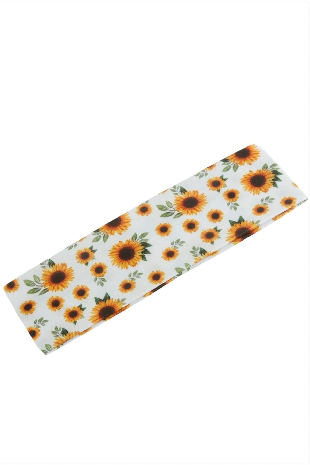 Papatya Desenli Saç Bandı 6 cm