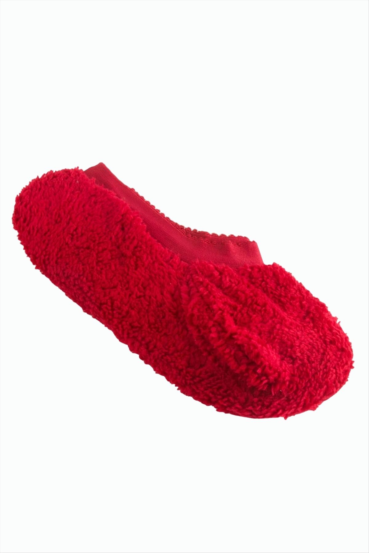 Peluş Polarlı Patik