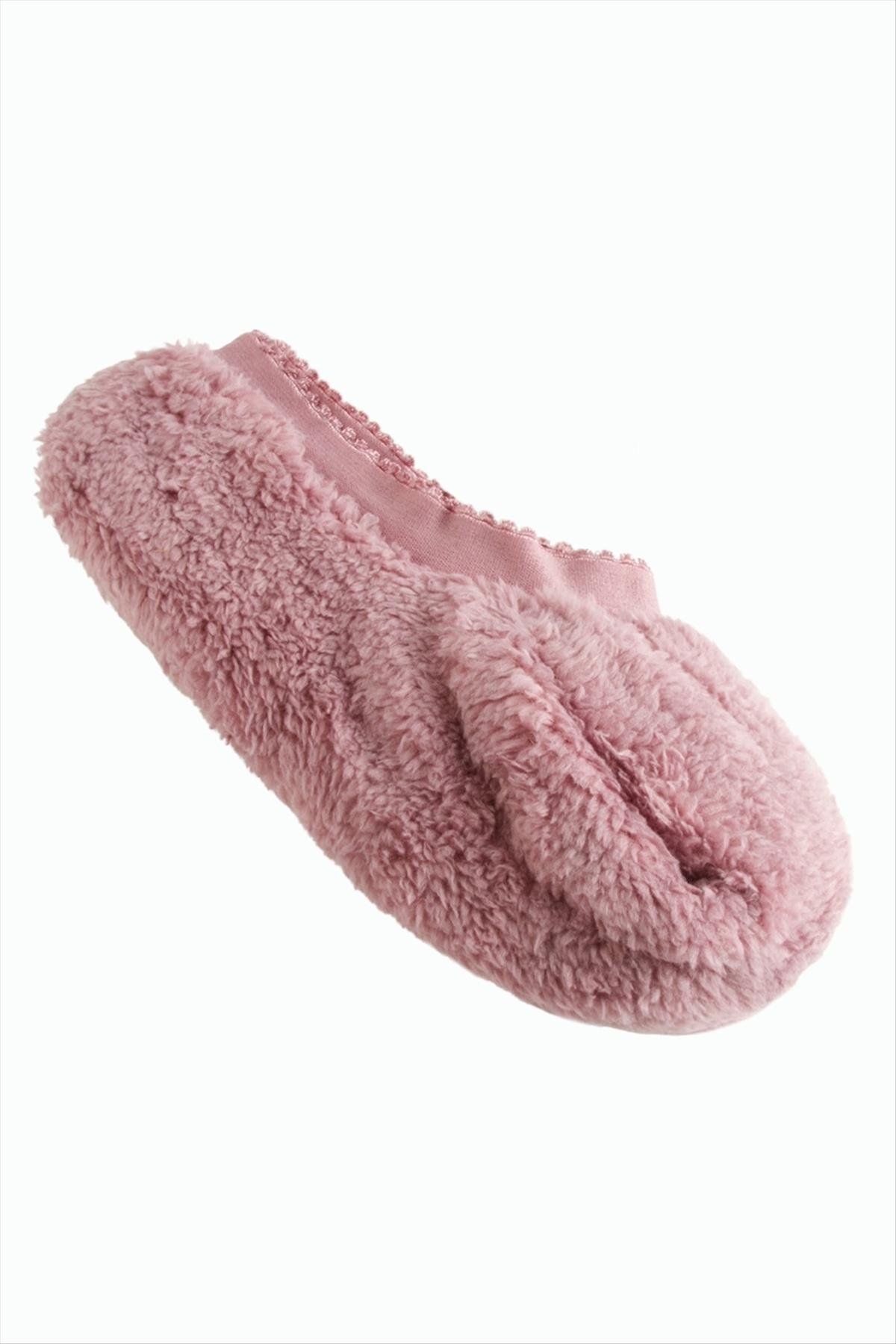 Peluş Polarlı Patik