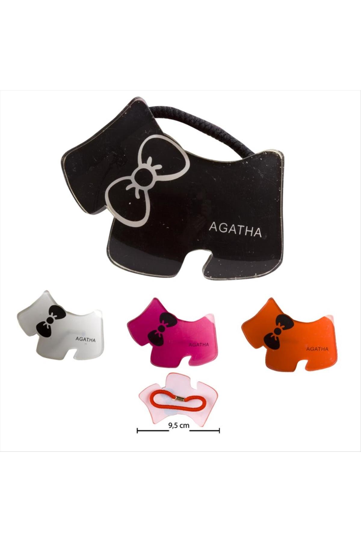 Plastik Agatha Lastikli Toka