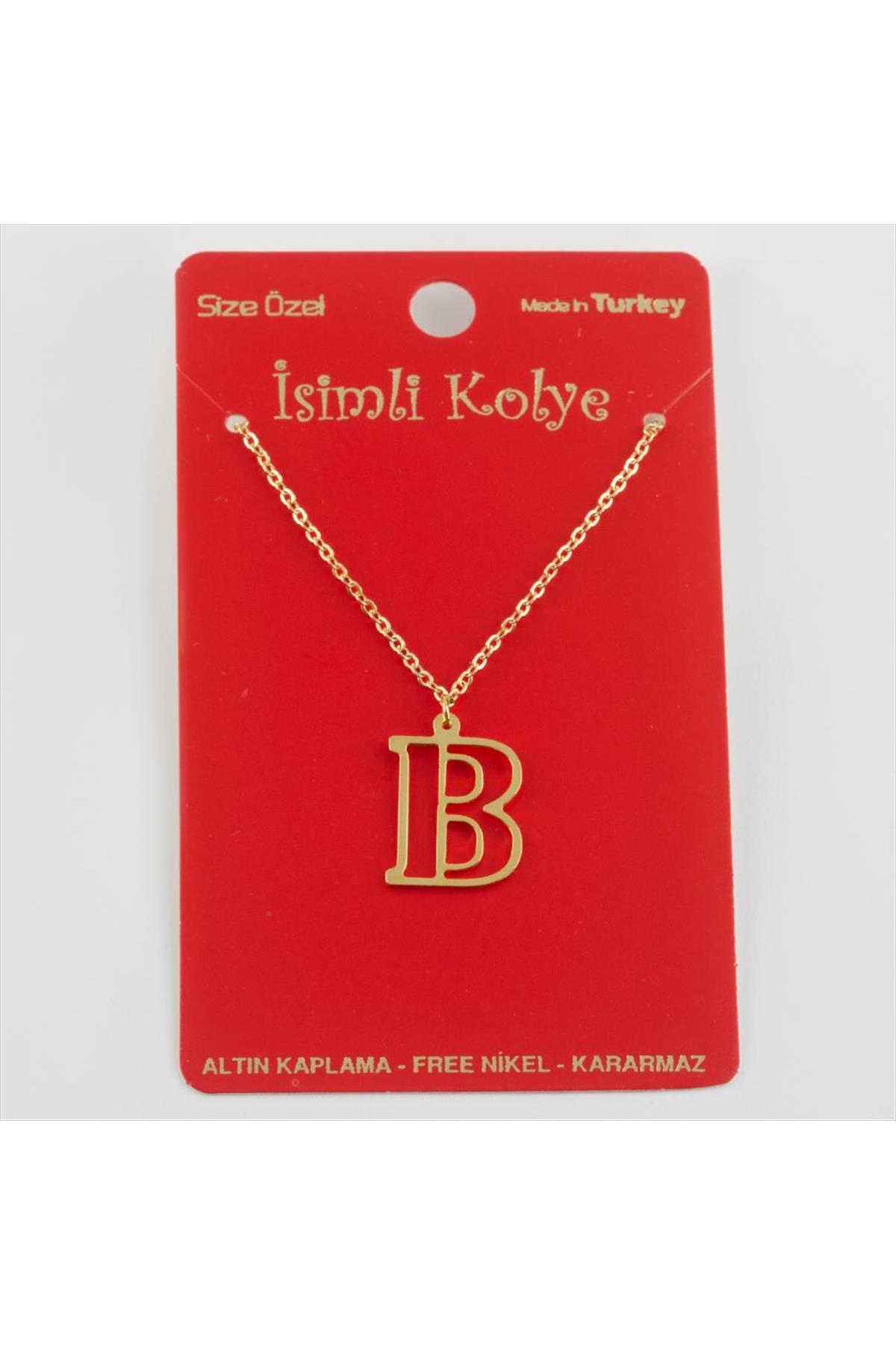 Prinç Harfli Kolye