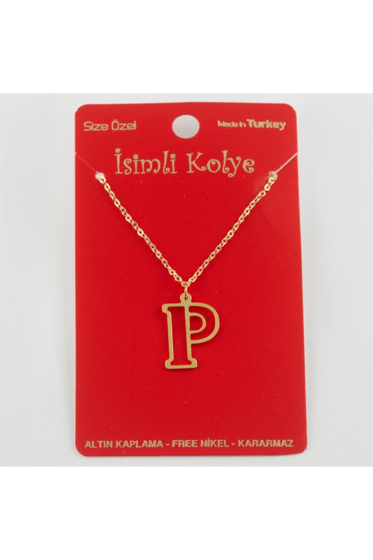 Prinç Harfli Kolye