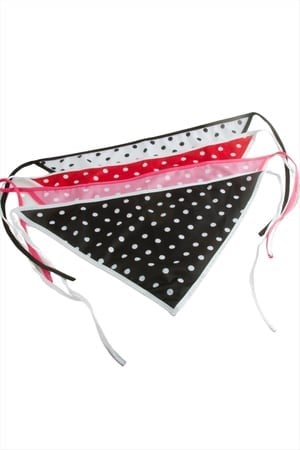 Puantiyeli Desenli Bohem Bandana