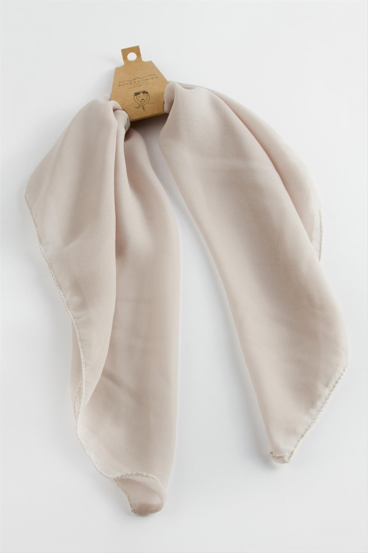 Renkli Şifon Fular 50 cm