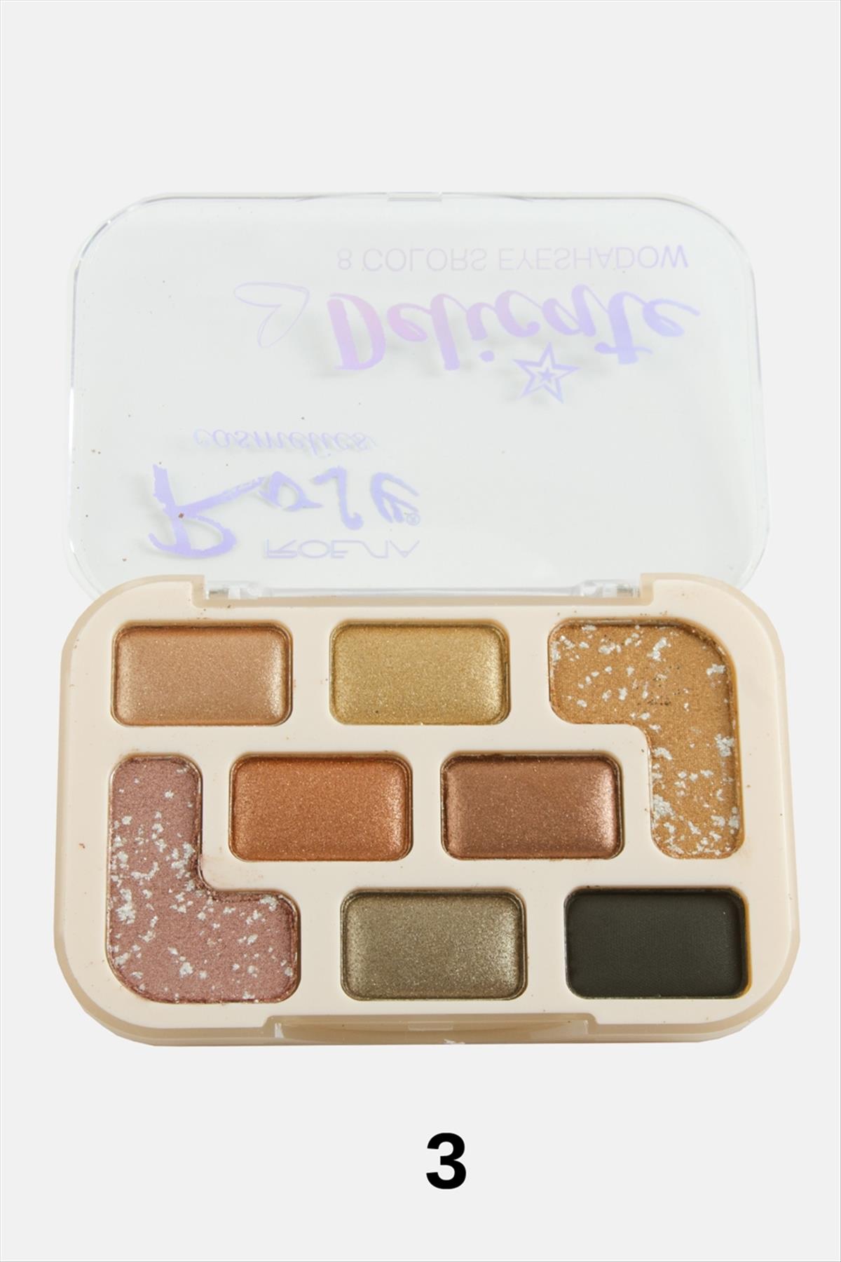 Rose Delicate 8'li Far Seti